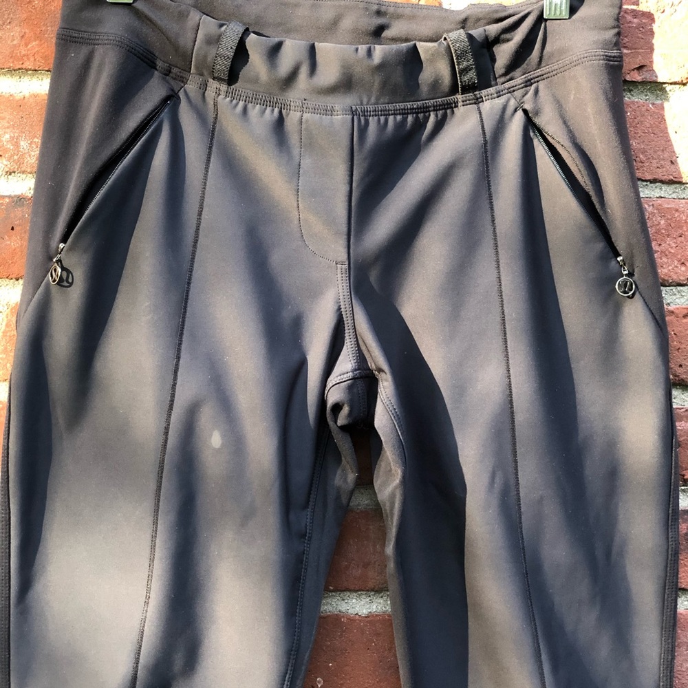 Lululemon Keep It Up Pant RARE 6 Black Softshell - Picture 6 of 13